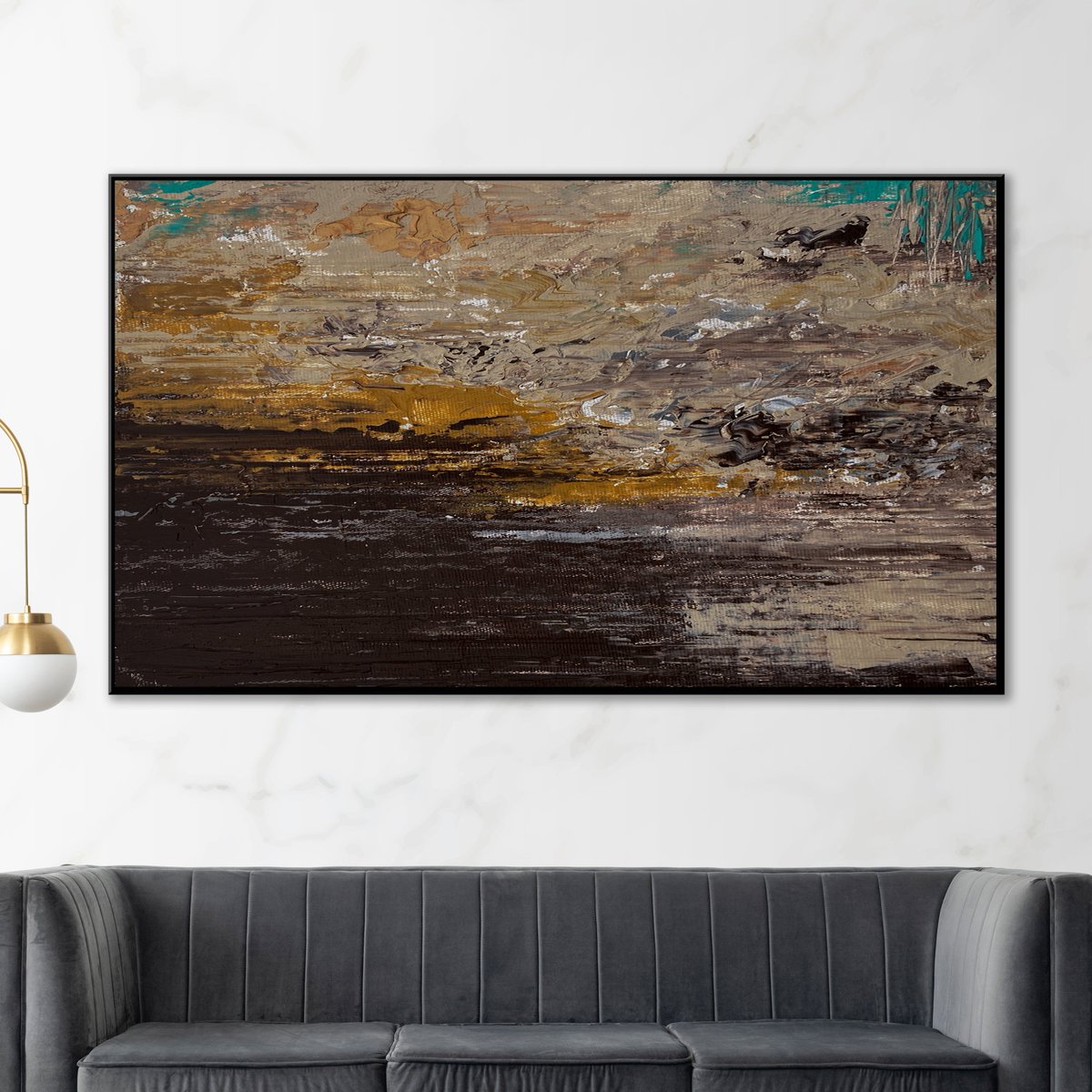 Best Personalized Gift: Black and Brown Acrylic Pour Painting on a Gold Frame Stretched Canvas
FREE Global Shipping Available, Purchase Here
etsy.com/uk/listing/147…

#brownpainting #PaintingGift #handmadepainting #textureart #UniqueArtPiece #ArtistOnTwitter #ArtistOnX