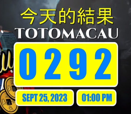 agen95official's tweet photo. Senin, 25 September 2023
Result Totomacau 13:00 WIB Hari Ini
Prize 1 : 0292 | Shio : Monyet
Sah ya bosku, Selamat untuk Kemenangan di Totomacau pools !
#resulttogel #keluarantogel #datakeluarantogel #Totomacau #togelmacau #agen95 #infopoolsagen95 #agen95official https://t.co/f39bnGq6LN