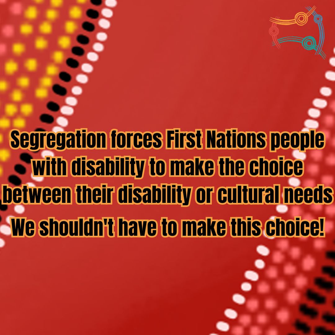 FPDNAus's tweet image. #EndSegregation #CultureIsInclusion #HumanRightsDisabilityRights #DisabilityRC