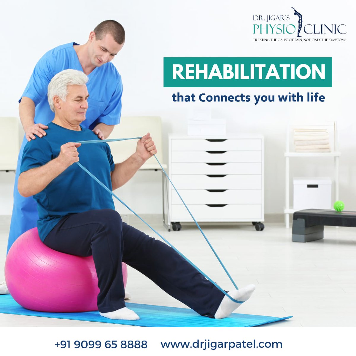 Unlock the doors to a vibrant and healthier life through our transformative rehabilitation program! Embrace the journey of recovery and rediscover your zest for
life.

#RehabilitationJourney #NewBeginnings 

Call Us:-9099658888/9780658888

visit us:- drjigarpatel.com