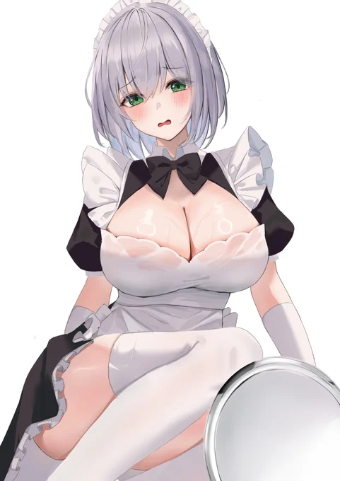 「ごめんなさいご主人様、こぼしちゃいました」#ノエラート 