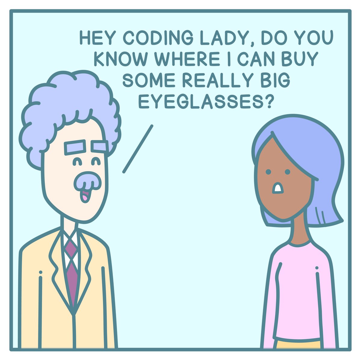 CrystallizeAPI's tweet photo. Monday comic: Seeing Clearly!

Wait what? (well, we're late😉)
https://t.co/ncShYqifuf
#webcomic #devcomic https://t.co/ppFoJ9JNwl