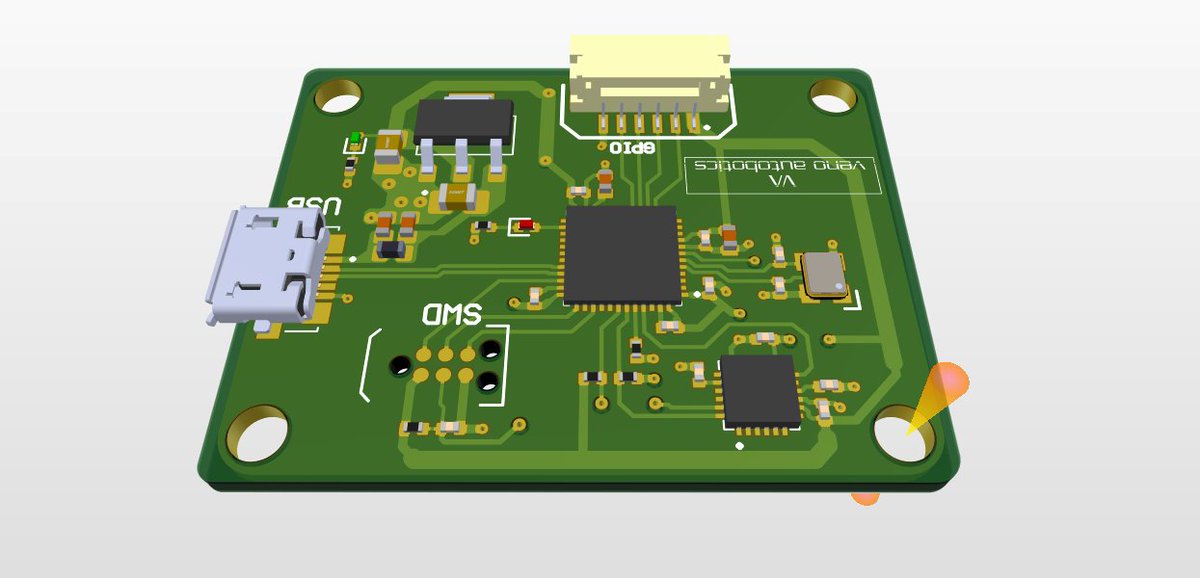 VkBoit's tweet image. A simple 4-layer #STM32F4 #PCB with USB FS and IMU I designed with Altium

@veno_it
