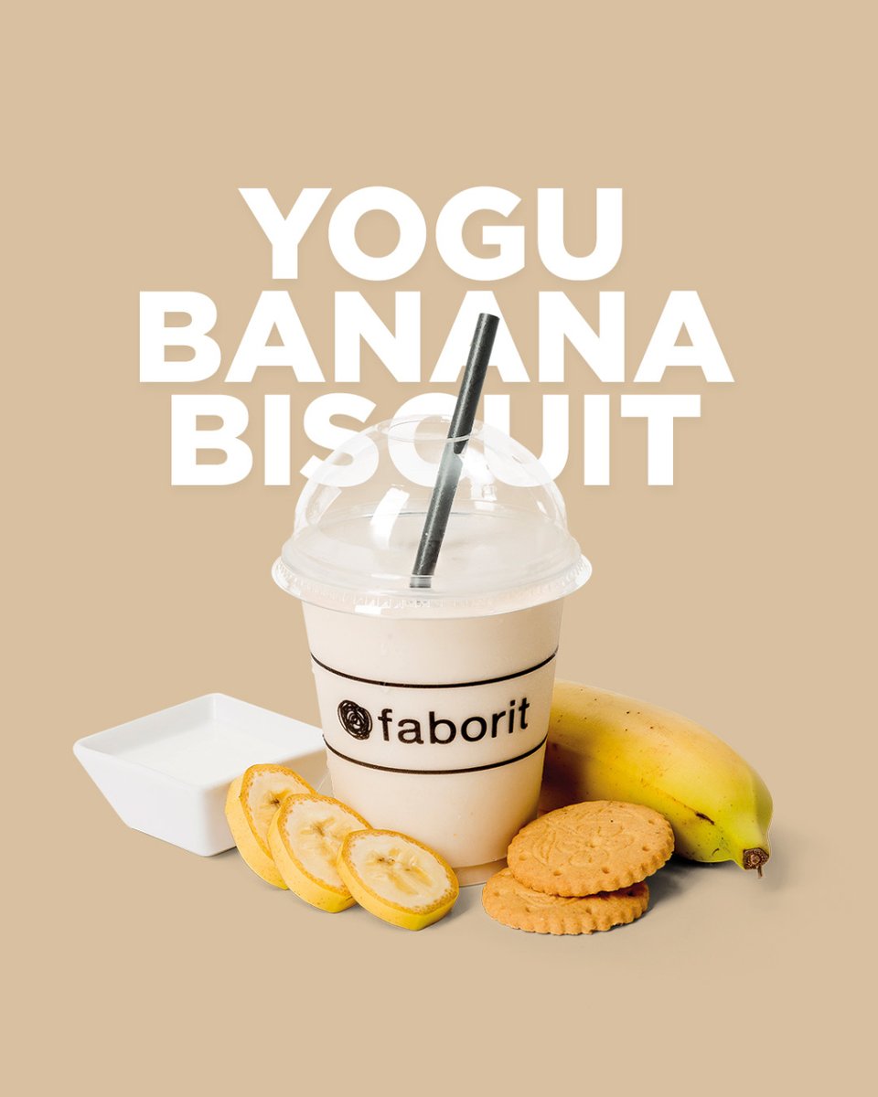 Faborit's tweet image. ¡Descubre el nuestro YOGU BANANA BISCUIT que te hará querer más!

La combinación perfecta de:
🥣 Yogurt
🍌Platano
🍪 Galleta

 ¿Listo para disfrutar de esta delicia?¡No esperes más!

#Faborit #YoguBananaBiscuit #AmantesDelYogur
 #MomentoDulce #MomentosFaborit