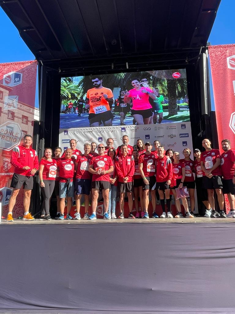 Ayer Domingo , la DT Norte, volvió a correr por Vitoria - Gasteiz para salvar vidas.

Y tenemos Santander a una zancada <a href="/CarrerasPF/">Carreras Ponle Freno</a>! 

#FamiliaAXA💙 #PonleFrenoVitoria