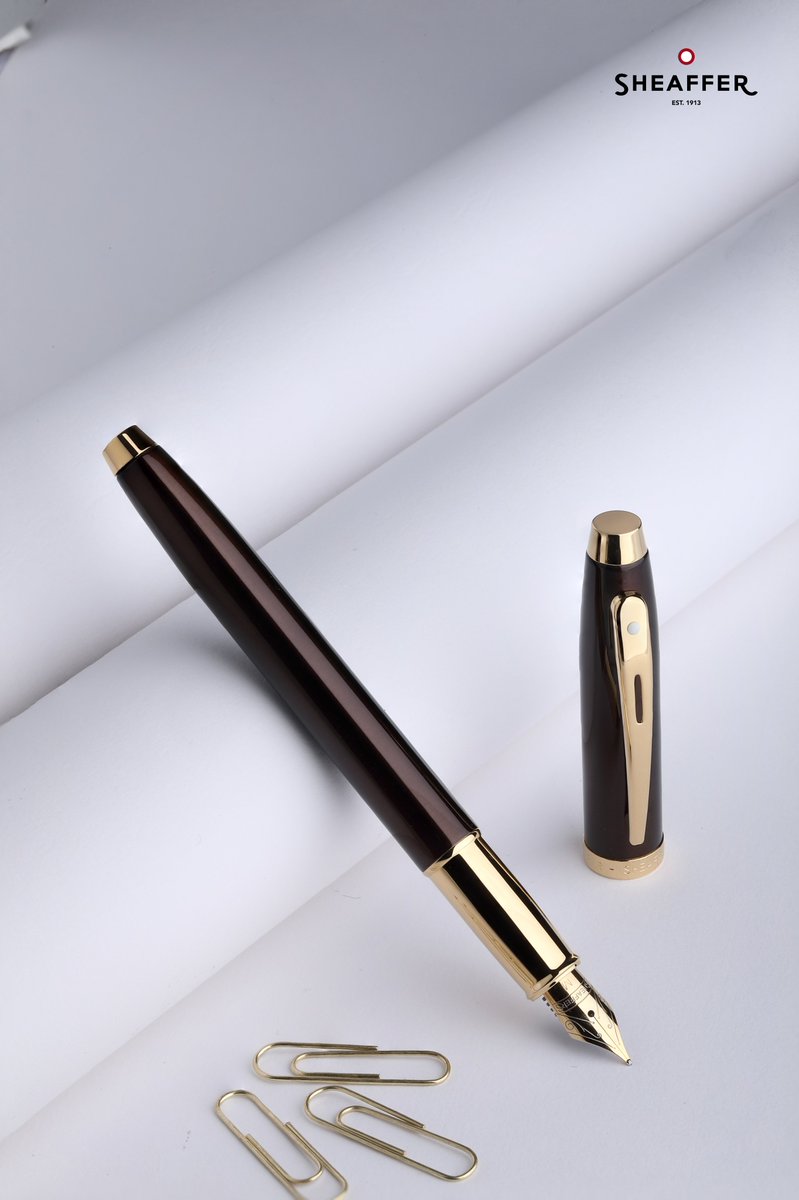 A tribute to timeless elegance and the beauty of slow living. Introducing the new Sheaffer 100 Glossy Coffee Brown Pen. Experience writing like never before. 

Dive into the Sheaffer experience today!
surl.li/llqwk

#Sheaffer100 #Newlaunch #Writingelegance