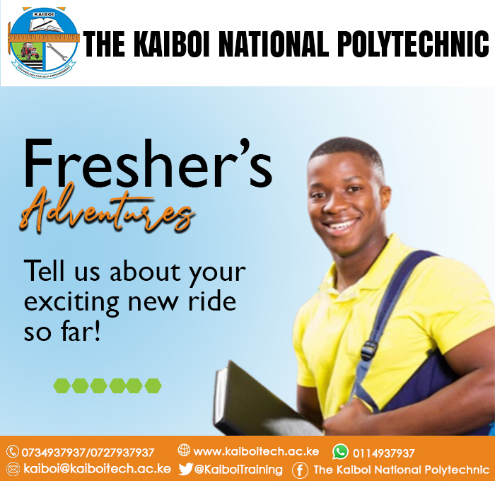 We hope you're settling in well. How has your experience been? Let us know your highs and lows in the comments section.
#Kaiboipoly #SeptemberIntake #AdmissionsOpen