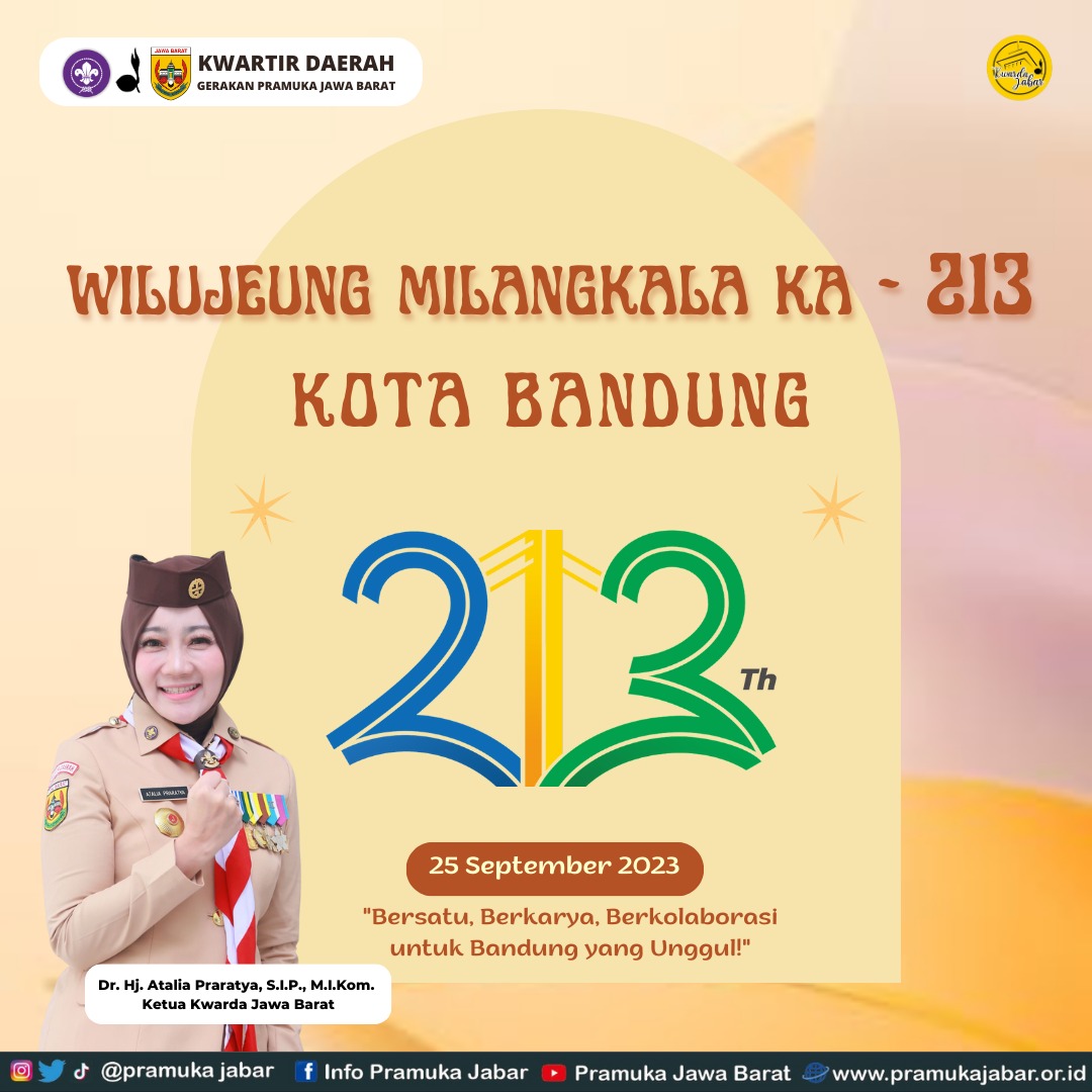 Pramuka Jawa Barat tweet media