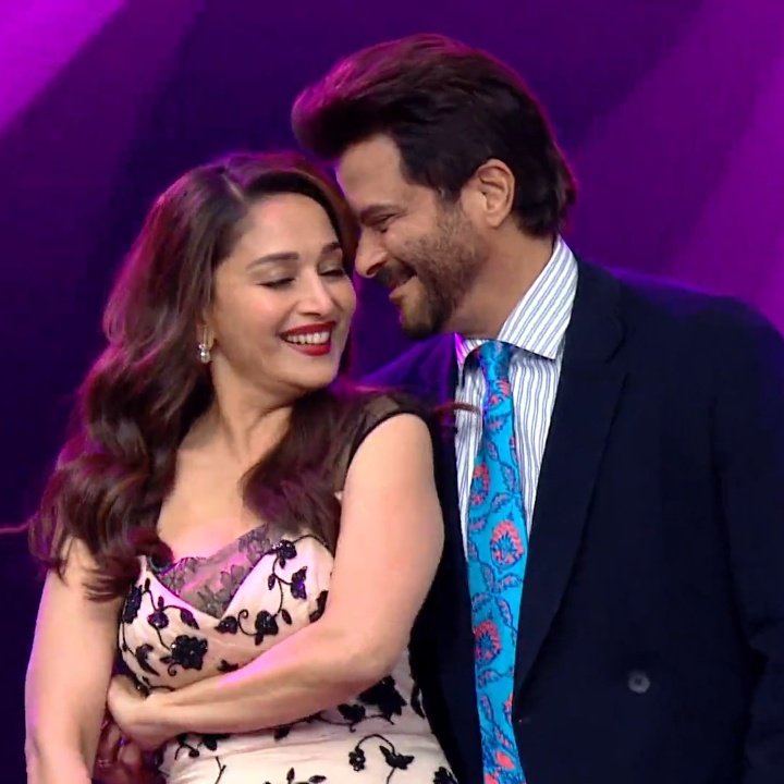 #Throwback To #MadNil on Dance+ For #TotalDhamaal Promotion💜✨
#MadhuriDixit #AnilKapoor #Bollywood