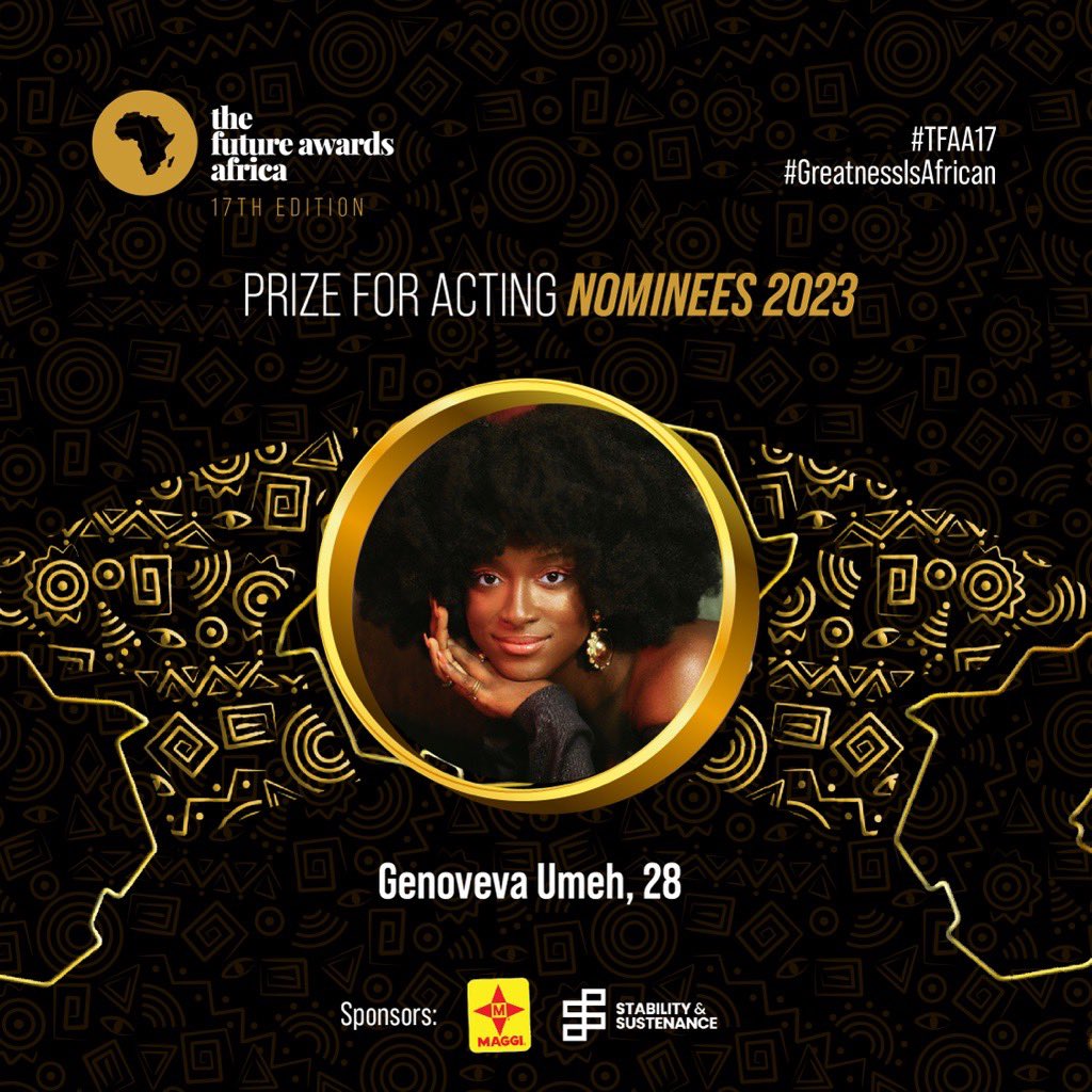 Gen (@genovevaumeh) on Twitter photo We are Nominated! 🥹
Grateful for the gift of acting
thank you <a href="/TFAAfrica/">The Future Project</a> ! ❤️
#TFAA17 #greatnessIsAfrican We are Nominated! 🥹
Grateful for the gift of acting
thank you <a href="/TFAAfrica/">The Future Project</a> ! ❤️
#TFAA17 #greatnessIsAfrican