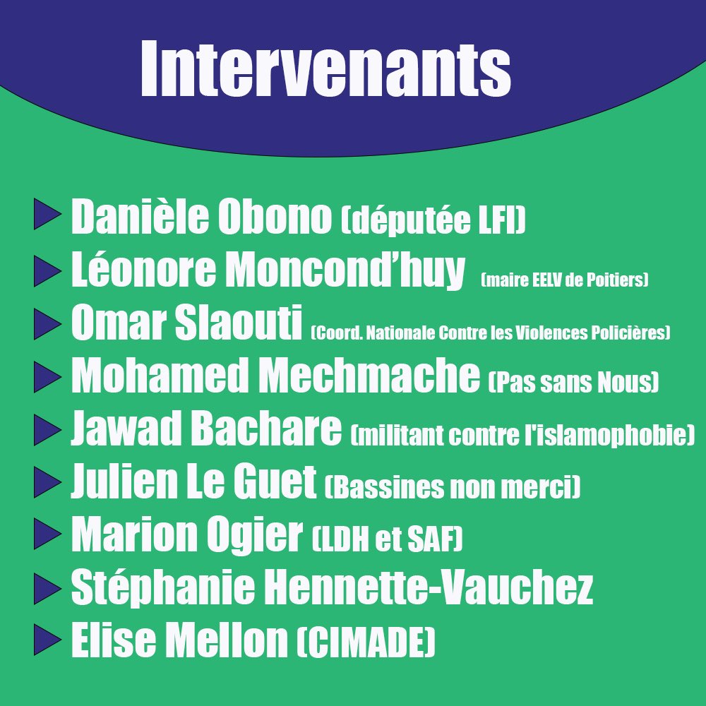 Dissolutions d'asso, attaques sur les journalistes indépendants, disqualification des militants, coupes de subvention au nom du contrat d'engagement républicain... Quelles réponses face à cette offensive autoritaire ? Mercredi à la bourse du travail <a href="/obsliberteasso/">Observatoire des libertés associatives</a> <a href="/pas_sansnous/">Pas sans Nous</a>