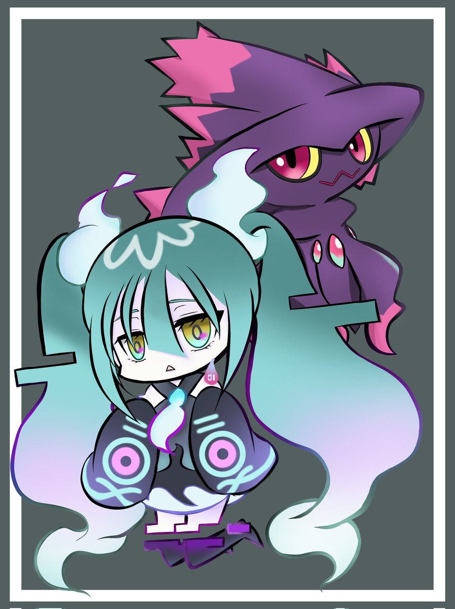 1726M's tweet photo. ゴーストミク
#ポケミク https://t.co/jIYGSO6Aou