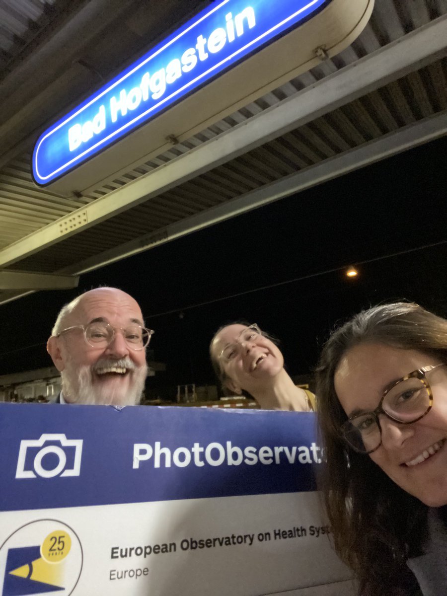 Taking the🌿option, the 1st elements of our team ⁦⁦@dimitrapanteli⁩ ⁦@Debmir⁩ arrived in 🇦🇹 after a beautiful 11h 🚞 train ride from Brussels & are ready to bring evidence to policy during this year’s ⁦@GasteinForum⁩! And look who welcomed us 🤗 #EHFG2023