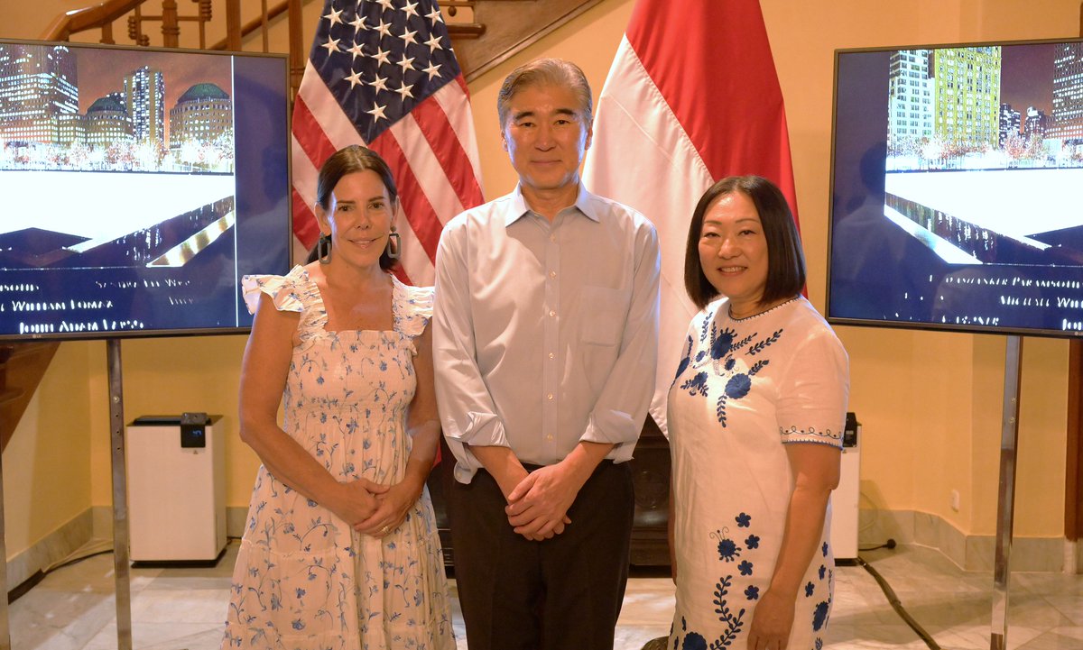 Honored to host a special event with the 9/11 Memorial &amp; Museum as they seek to build new global partnerships with corporate, philanthropic, cultural, &amp; governmental leaders in countries that lost citizens on 9/11. Our commitment to never forget is more important than ever.