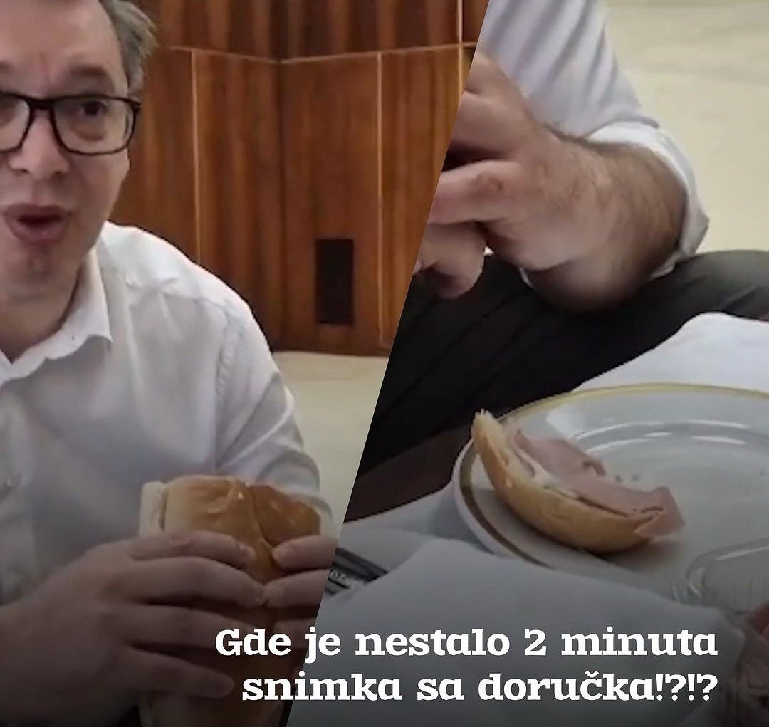 Za vreme Tita se makar znalo... Svi su morali da jedu parizer, ali je makar ON uživao svakodnevno u najboljim pršutama, sirevima, kavijaru i najvećim svetskim đakonijama. Sada smo toliko napredovali da čak i predsednik mora da jede parizer 😄