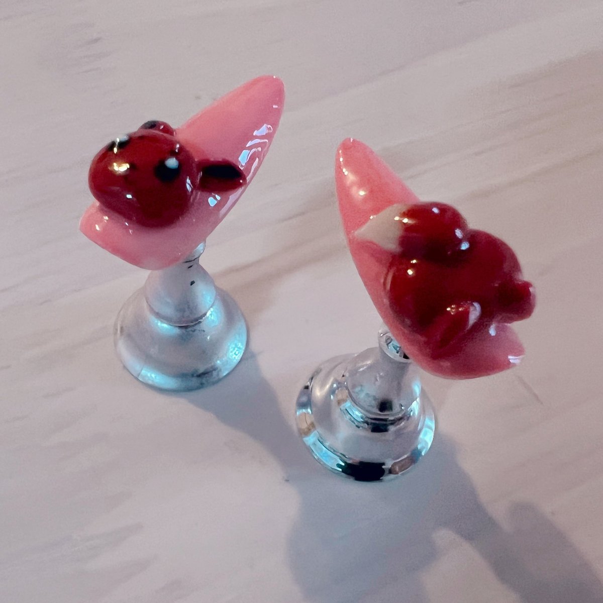 chibi_nail's tweet photo. ＿　．໒꒱

ブイブイっ

 #ネイルチップ  #ネイルパーツ  #3Dネイル  #3Dネイルパーツ  #キャラクターネイル  #ポケモンネイル  #イーブイネイル  #nails  #nailart  #kindsnails  #ちびっこねいる https://t.co/tdXPOsVkpv
