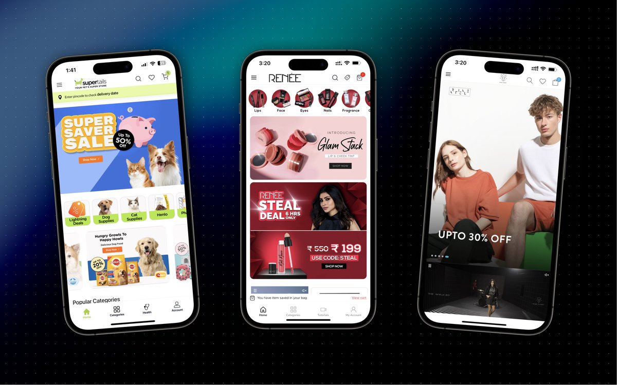 Discover the magic of a #mobileapp for #ecommerce with @Appmaker_xyz – the ultimate #Shopify mobile commerce platform! 🛍️✨ Easily create a custom mobile app: ✅From scratch ✅Within the platform ✅Multiple Pluggin Support ✅#NoCode Seamless, powerful, and game-changing! 🔥