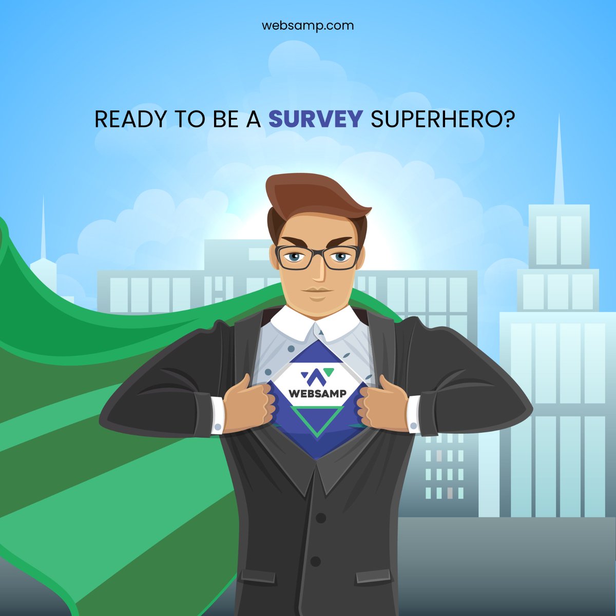WebSamp's tweet image. At Websamp, we believe our participants are heroes. Download our app, take surveys, and be part of the change-makers who influence industries for the better. Join Websamp and download our app now: play.google.com/store/apps/dat…

#InfluenceForGood #ChangeMakers #IndustryInfluencers