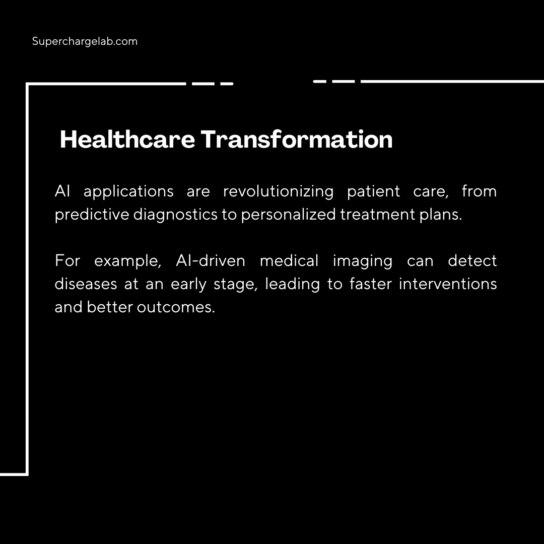 SuperchargeLab's tweet photo. From healthcare to logistics, we'll showcase real-world examples of AI-driven solutions that streamline processes and boost productivity.
Contact us here to learn more about AI applications https://t.co/PXTEio8BWM
#AI #Technology #AITransformation #Superchargelab https://t.co/HlDr72cpmL