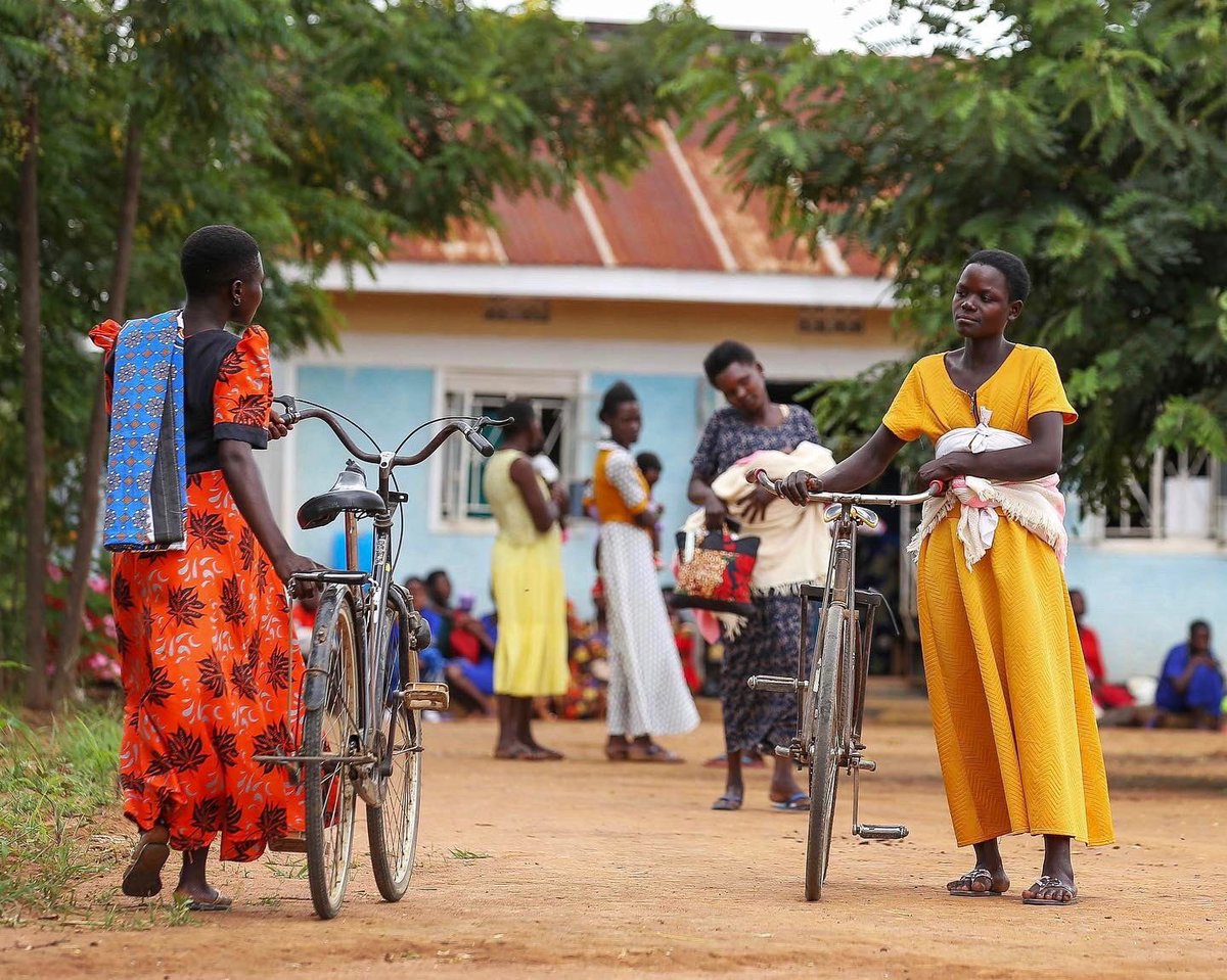 Women in rural areas use bicycles as a means of transport to decrease their travel times while accessing health centers. These bicycles play a key role in helping women to have access to quicker health care services and livelihood opportunities. 
#accesstohealthcare #ruralareas
