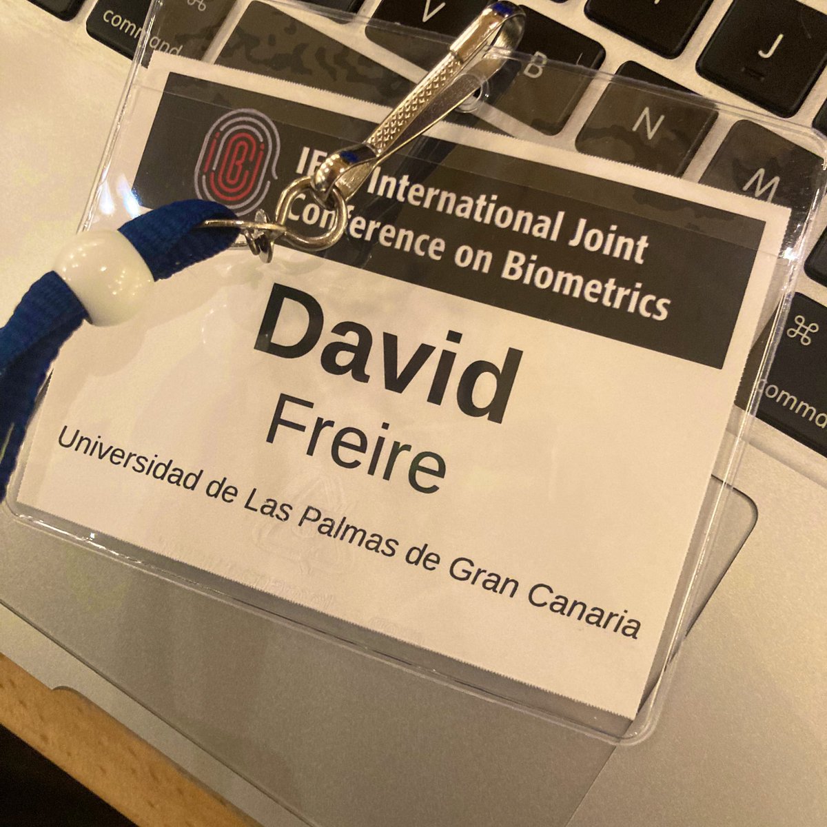 At #IJCB23 for my first in-person conference since before covid. Looking forward to seeing everybody. 😀