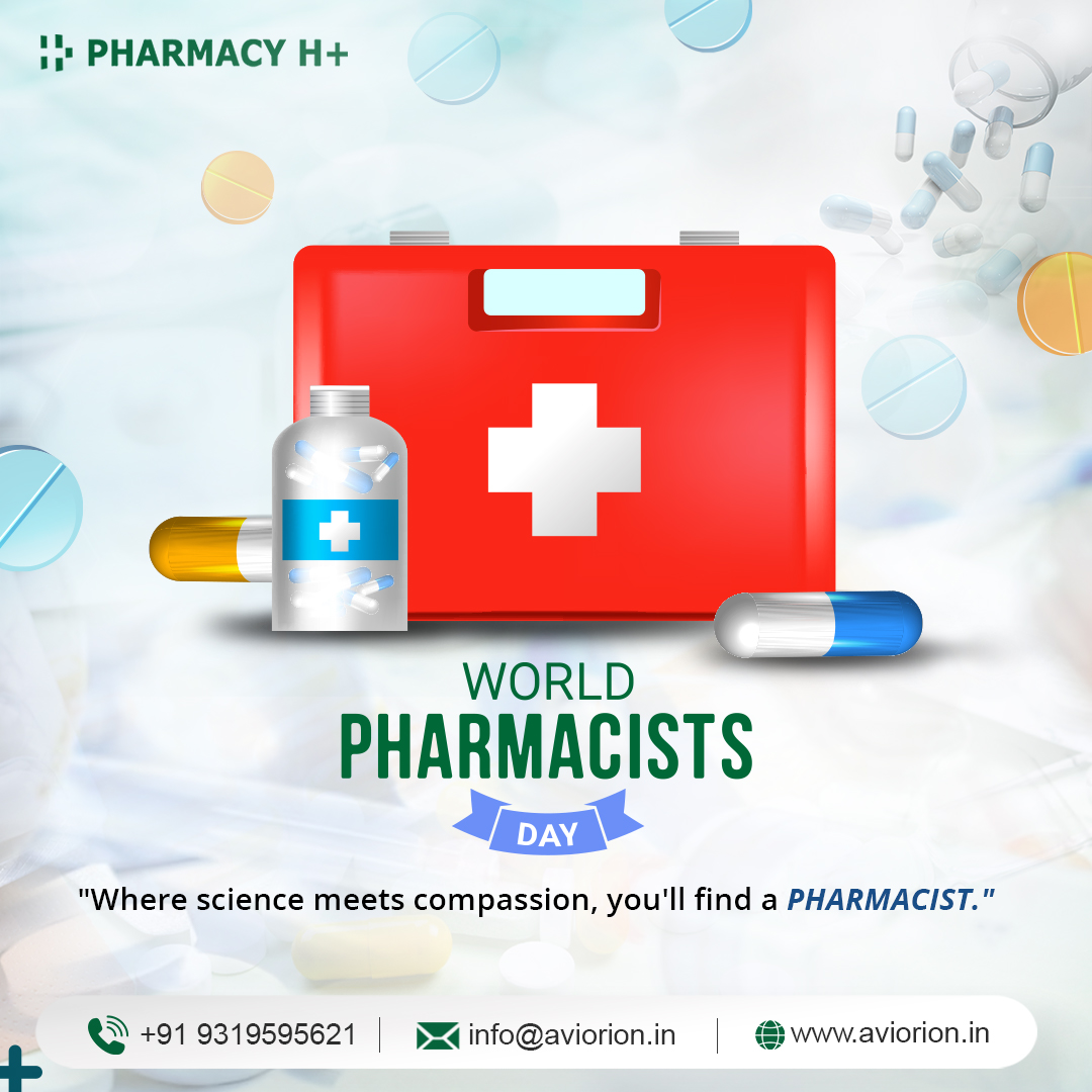 pharmacyhplus's tweet photo. "We know we are always safe because we have a responsible pharmacists always at our service." World Pharmacists Day 🩺💊
#aviorion #aviorionpvtltd #pharmacyhplus #worldpharmacistsday #pharmacyheroes #pharmacycare #healthcareheroes #medicationexperts #pharmacistlife #patientcare https://t.co/V3xEO4e2Go