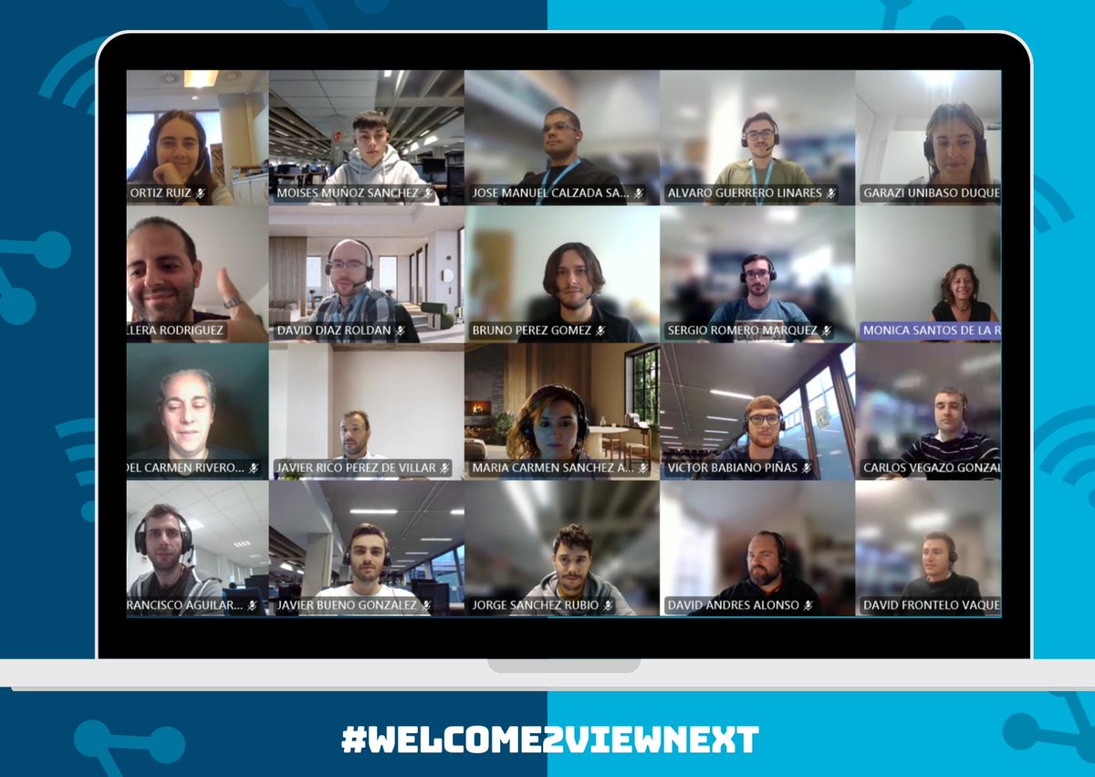 viewnext's tweet image. Empezamos la semana como más nos gusta, recibiendo a compañeros que se han incorporado recientemente a Viewnext 🚀

Os deseamos la mejor de nuestras experiencias formando parte de nuestro equipo 👏

Enhorabuena a todos/as, ¡Ya sois #GenteViewnext! 💙

#Welcome2Viewnext