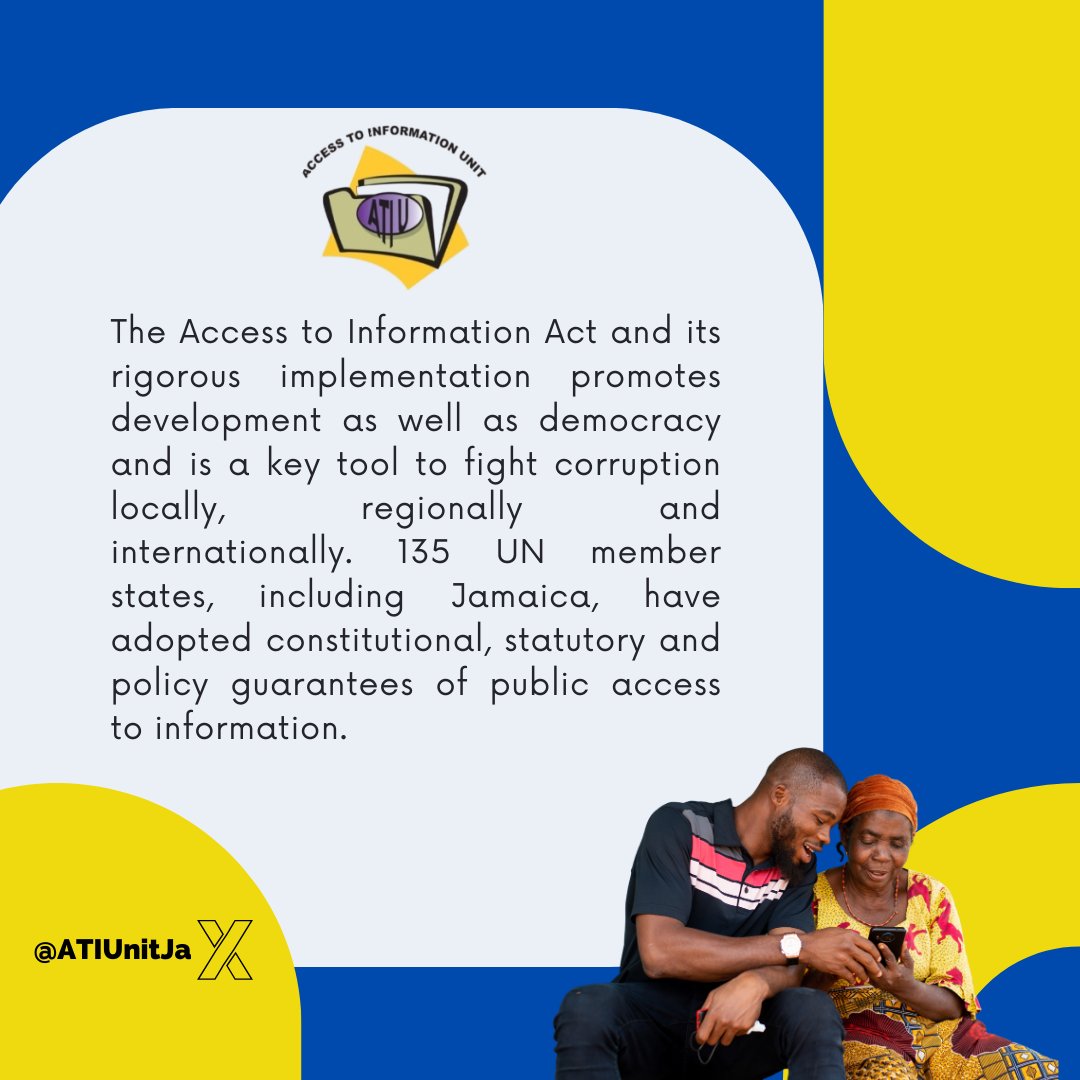 ATIUnitJa's tweet photo. Right to Know Week 2023 #RighttoKnow #AccesstoInfoDay https://t.co/KnJ2hDuxaB