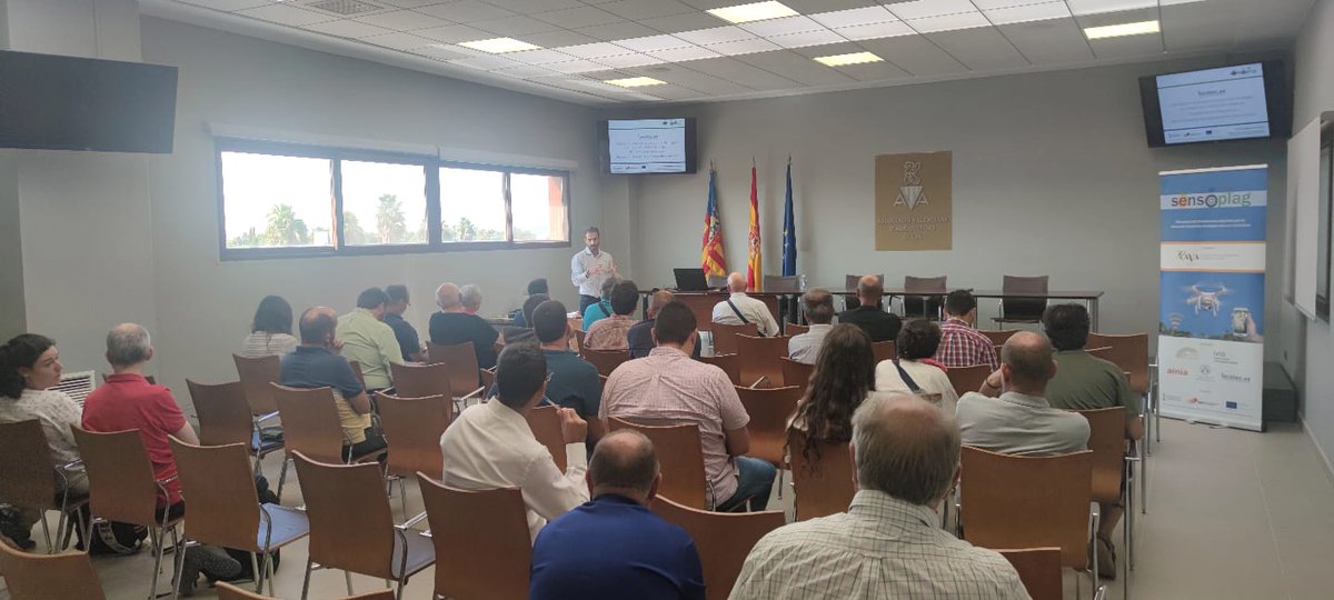 🪰🔍📱Salvador Rodrigo, gerente de <a href="/LocatecApps/">Locatec Soluciones Informáticas</a> presentó una aplicación móvil que hemos desarrollado para la detección de #plagas en #cítricos en la jornada final del proyecto <a href="/sensoplag/">Sensoplag</a>.

Proyecto #Sensoplag en colaboración con <a href="/GVAivia/">IVIA</a>, <a href="/ava_asaja/">Associació Valenciana d'Agricultors</a>, <a href="/ainiatecnologia/">ainia</a>, <a href="/IDM_UPV_UV/">IDM</a>