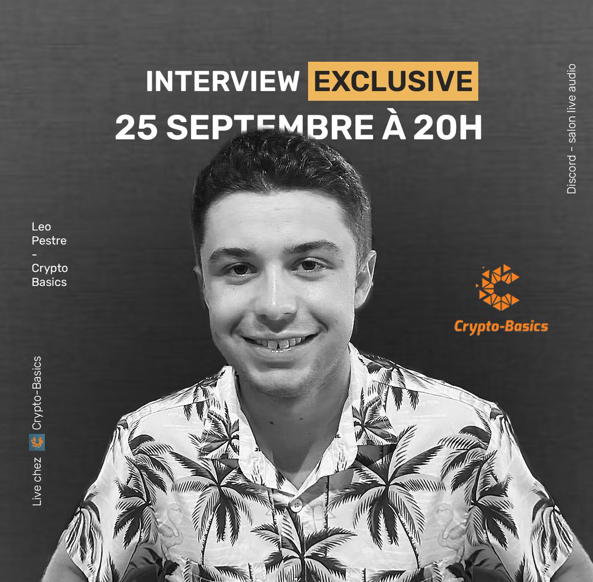 🔊 Annonce Importante !

Je suis ravi de vous annoncer que je serai en live sur la chaîne YouTube de <a href="/Crypto_Basics_/">Crypto Basics</a>  aujourd'hui, le 25 septembre, à 20h (heure Française). 

Ce sera l'occasion parfaite pour vous présenter l'écosystème du BIM. Curieux de découvrir enfin le $BIM