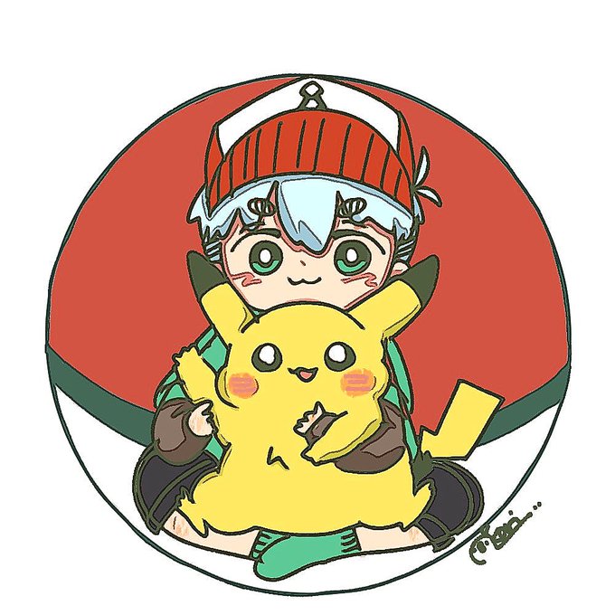 めざせポケモン企画!!あなたの好きなポケモンと色を教えてください!!!!!こんな絵柄であなたの好きな色で塗ります!! 