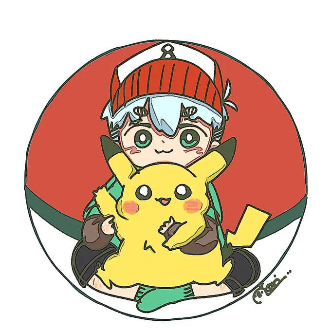 めざせポケモン企画!!あなたの好きなポケモンと色を教えてください!!!!!こんな絵柄であなたの好きな色で塗ります!! 