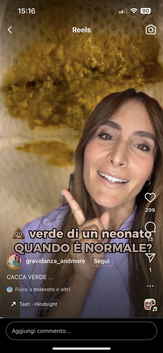 Raga ma tutto apposto? Reel sulla cacca con tanto di sfondo? 
Ma buongiorno anche a voi!