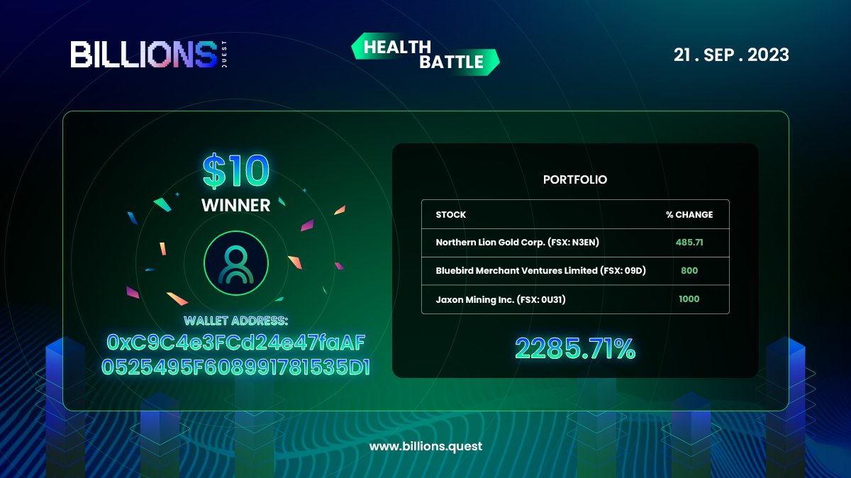 Billions Quest | Free to Play Web3 Fantasy Game tweet media