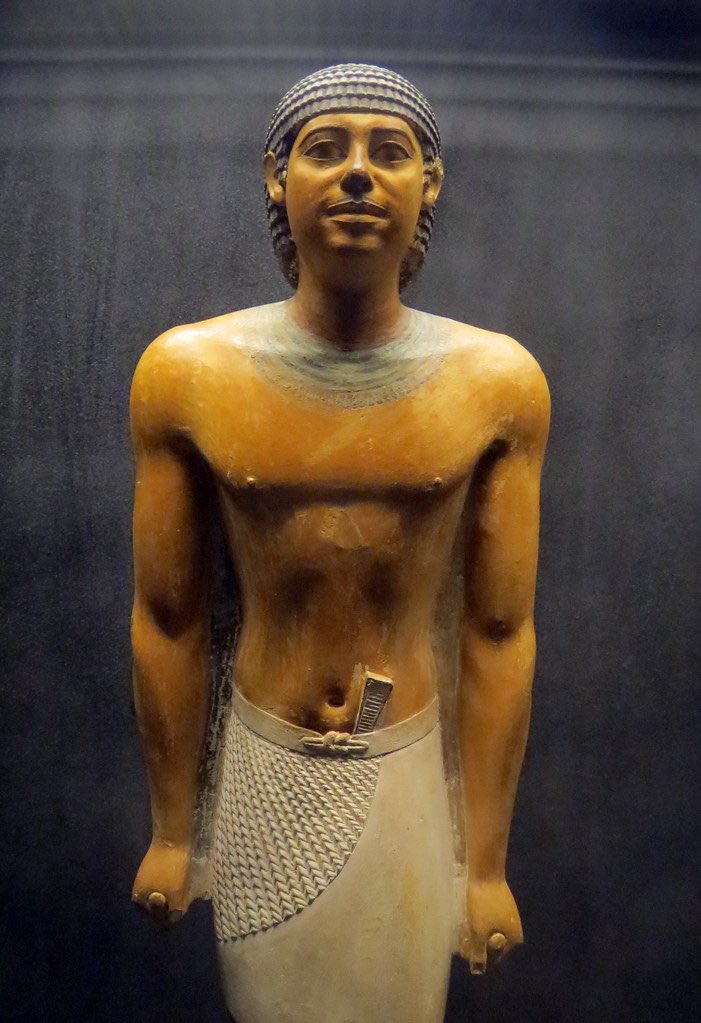 •Ptahhotep
Vizier

•OK
2700-2200 BCE

•5th Dynasty
2465-2325 BCE

Author of The Maxims of Ptahhotep, an early piece of Egyptian 'wisdom literature' meant to instruct young men in appropriate behavior, how to avoid argumentative persons, cultivate self control

#ancientEgyptian