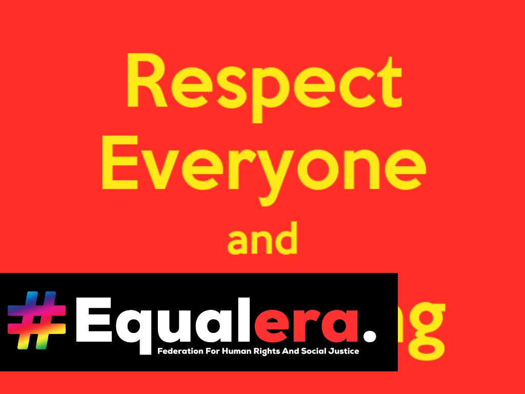 equalerahrsj's tweet image. 🌍 Respect knows no boundaries. It unites us all in the pursuit of a just and equal world. Join us at humanrights.ind.in 📞 Call 9886525424. #Equalera #Respect #Federation #HumanRights #SocialJustice.