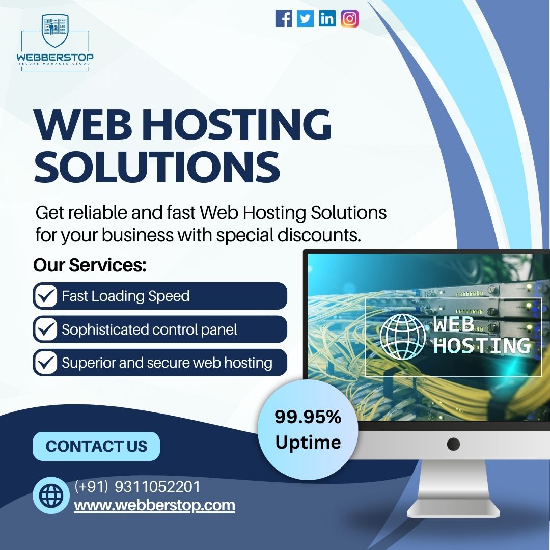 webberstop's tweet image. Discover the Perfect #WebsiteHostingSolutions for Your #BusinessGrowth! Get reliable, lightning-fast hosting tailored to your needs. Explore our options now! webberstop.com
@webberstop
#DatacenterManagement #InfrastructureSolutions #SecureStorage #ITInfrastructure
