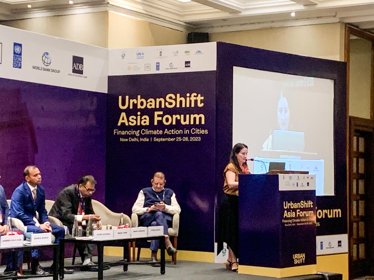 The Global Stocktake has shown how far behind we are on meeting our emissions reductions goals, says <a href="/AndreaF_C40/">Andrea Fernandez</a> of <a href="/c40cities/">C40 Cities</a>. We urgently need innovative financing solutions to scale up urban sustainability. 

This #UrbanShiftForum will focus on how deliver these approaches.