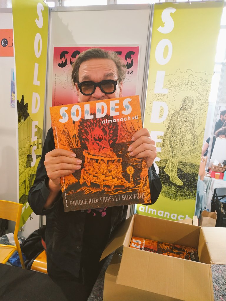 Festival de bandes dessinées Formula Bula 11 et plus si affinités, nouvelle formule, à Cesure Paris 5 ce week-end avec notamment Marc Borgers de Soldes...