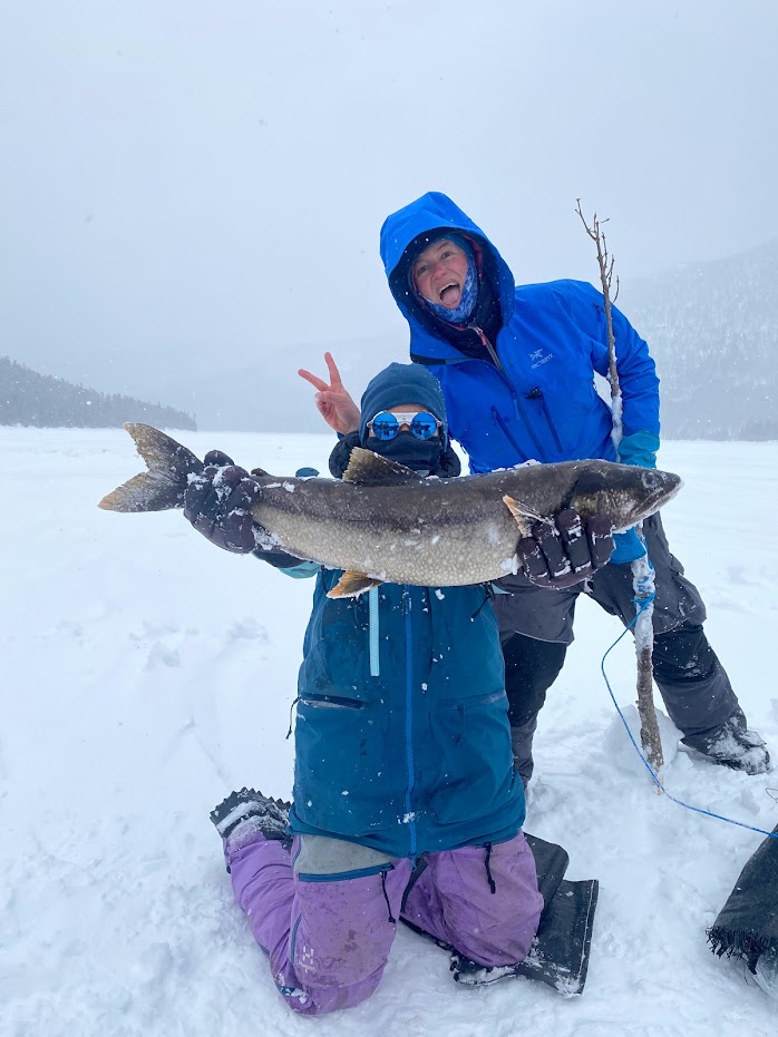 We are working on a paper about winter ecology and we are flipping through our pictures from this winter field work... and we just found that beauty. We miss these fish! <a href="/leah_strople/">Leah Strople</a> <a href="/louisechavarie/">louise chavarie</a>  photo from <a href="/Matt_JH_Gilbert/">Matt Gilbert</a>