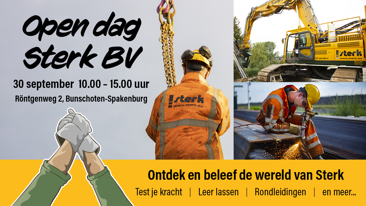 SAVE THE DATE - Open Dag: za 30 september van 10:00 tot 15:00 uur, Röntenweg 2 in Spakenburg. Rondleidingen, activiteiten voor groot en klein, veel bijzonder materieel... Kortom, genoeg redenen om even te komen kijken!

#Sterkbv #InnoverendFunderend #Opendag <a href="/deBunschoter/">de Bunschoter</a>