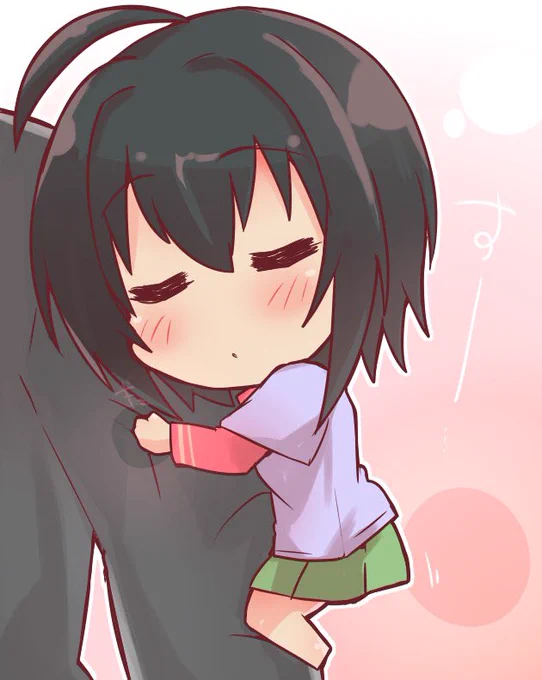 息抜きに み から ちび美穂ちゃ抱っこ ちょっと涼しくなってきたから眠くて仕方ない や 