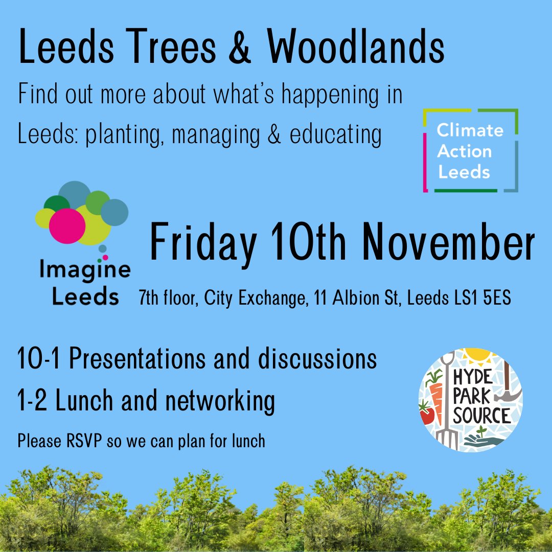 We'll be at this @ClimateActLeeds event in November: climateactionleeds.org.uk/event-details/…