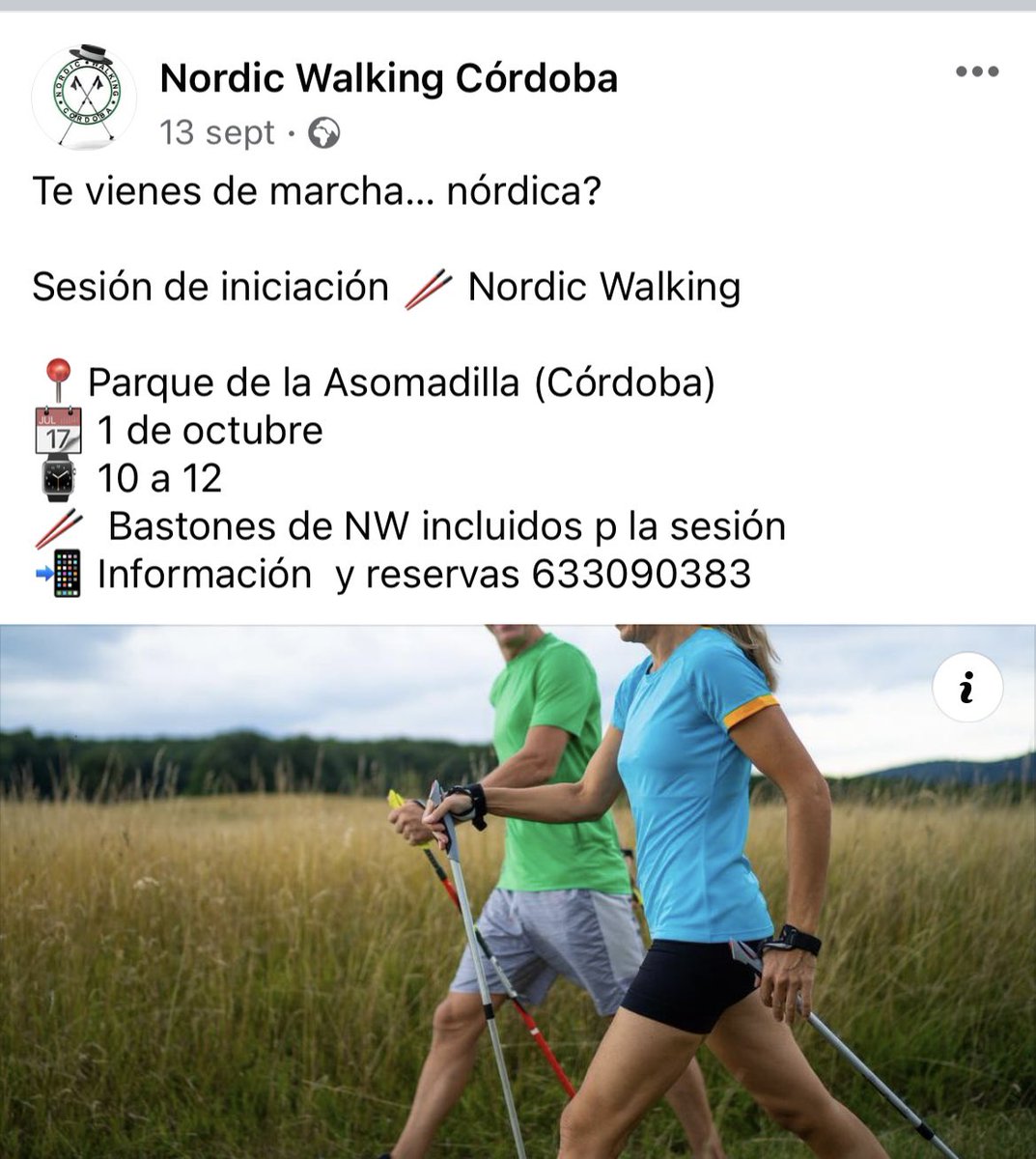NordicWalkingCórdoba (@cordobanw) on Twitter photo 