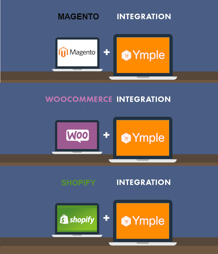 YmpleEcommerce's tweet photo. Magento ✔️
Woocommerce ✔️
Shopify ✔️

Ymple easily integrates with #ecommerce software used by millions of businesses.

No added efforts for you. No new headaches. Just increased revenue. 📈
#YmpleEcommerce https://t.co/XrDMfOToCc
