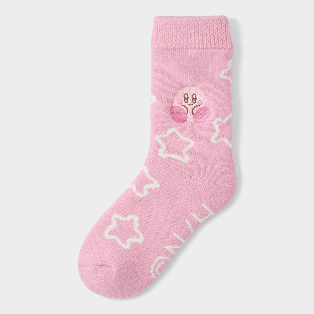 fashionsnap's tweet photo. GUが「星のカービィ」とコラボ。ラウンジウェアやルームソックスなどを発売。 https://t.co/qTfqz6zUPR https://t.co/BVC8lglNqd