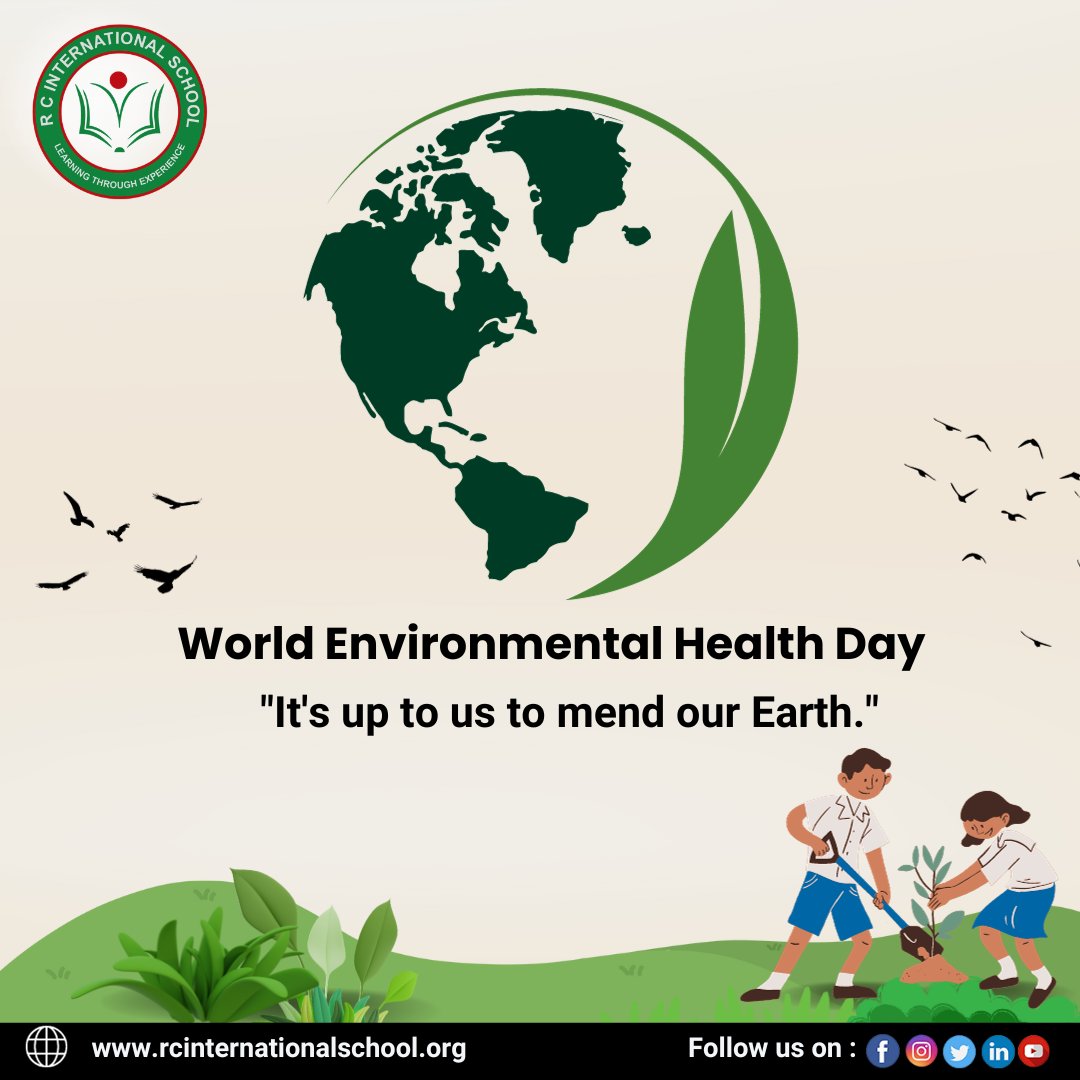 'This World Environmental Health Day, remember that a healthy environment equals a healthy life. 🏞️💪 #EcoConsciousness #WellnessMatters #SustainabilityGoals #NatureIsLife #GreenChoices'