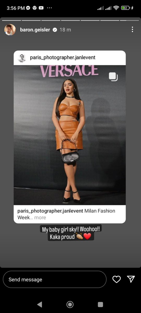 Mana lang po Kai ex papa <a href="/baron_geisler/">Baron Geisler</a> 😻😻😻🫰