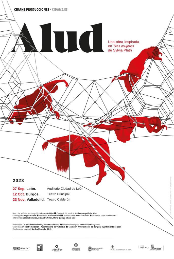 Si estáis en León, Burgos o Valladolid no os perdáis «Alud», una obra inspirada en «Tres mujeres», de Sylvia Plath. 

Una producción de <a href="/cidanzprod/">CIDANZ Producciones</a> .

#sylviaplath