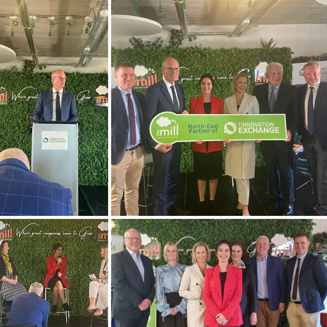 We were delighted to be in attendance at the launch of the official partnership between @TheMillDrogheda and @TheInnovationE2 this past Friday where Minister Simon Coveney made the official announcement of the partnership! #Osborne #TheMill #InnovationExchange